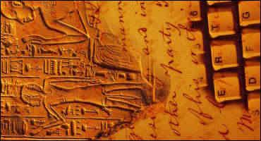 Escrita cuneiformes e hieróglifos egípcios